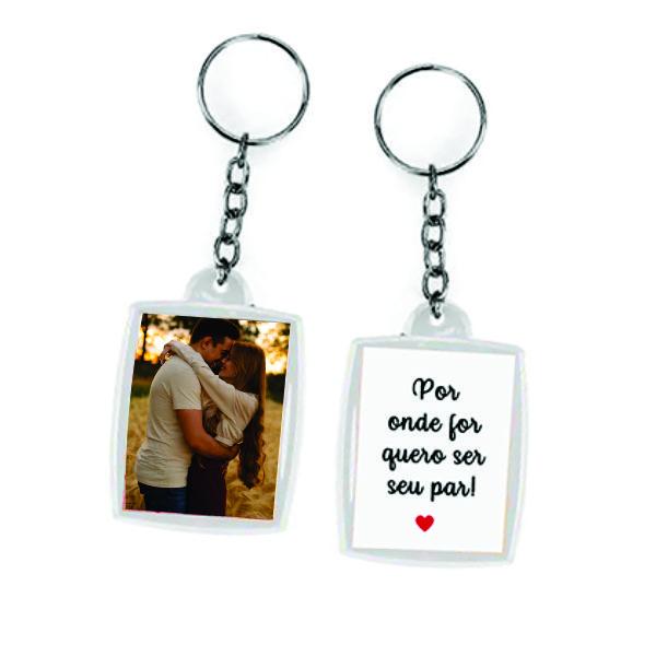 Kit 10 Chaveiros de acrilico